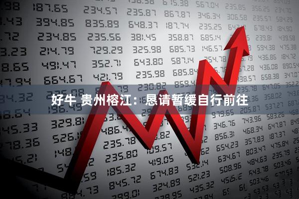好牛 贵州榕江：恳请暂缓自行前往