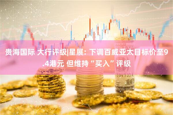 贵海国际 大行评级|星展: 下调百威亚太目标价至9.4港元 但维持“买入”评级