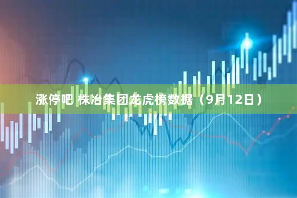 涨停吧 株冶集团龙虎榜数据（9月12日）